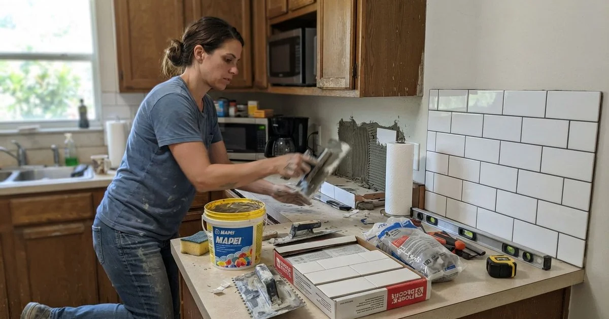 DIY tile backsplash vs hiring a pro: what actually changes