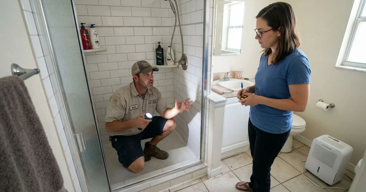 Preventing mold and mildew behind shower tile in Tampa