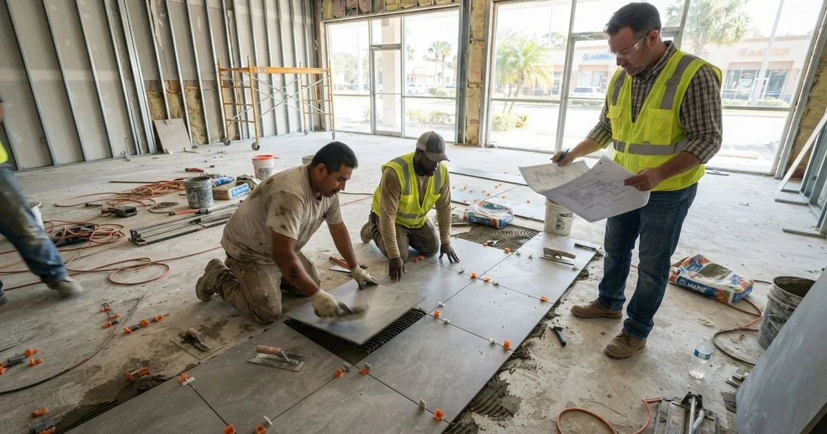 What to look for in a commercial tile contractor in Tampa