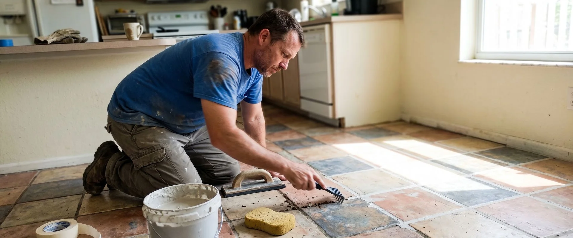 Tile Repair & Regrouting